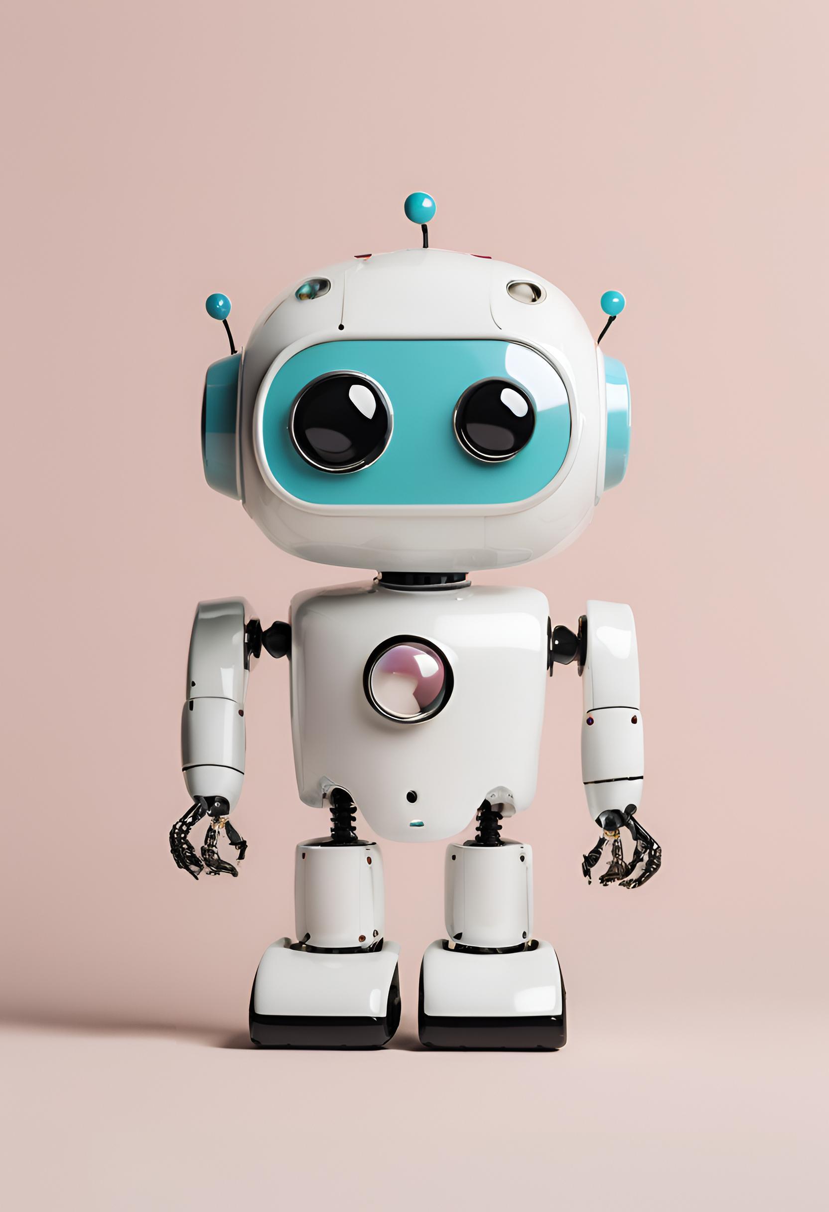 רובוט עם בועת דיבור